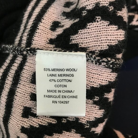 Milly Of New York Black And Pink Y2K Sweater Size M - Picture 9 of 9